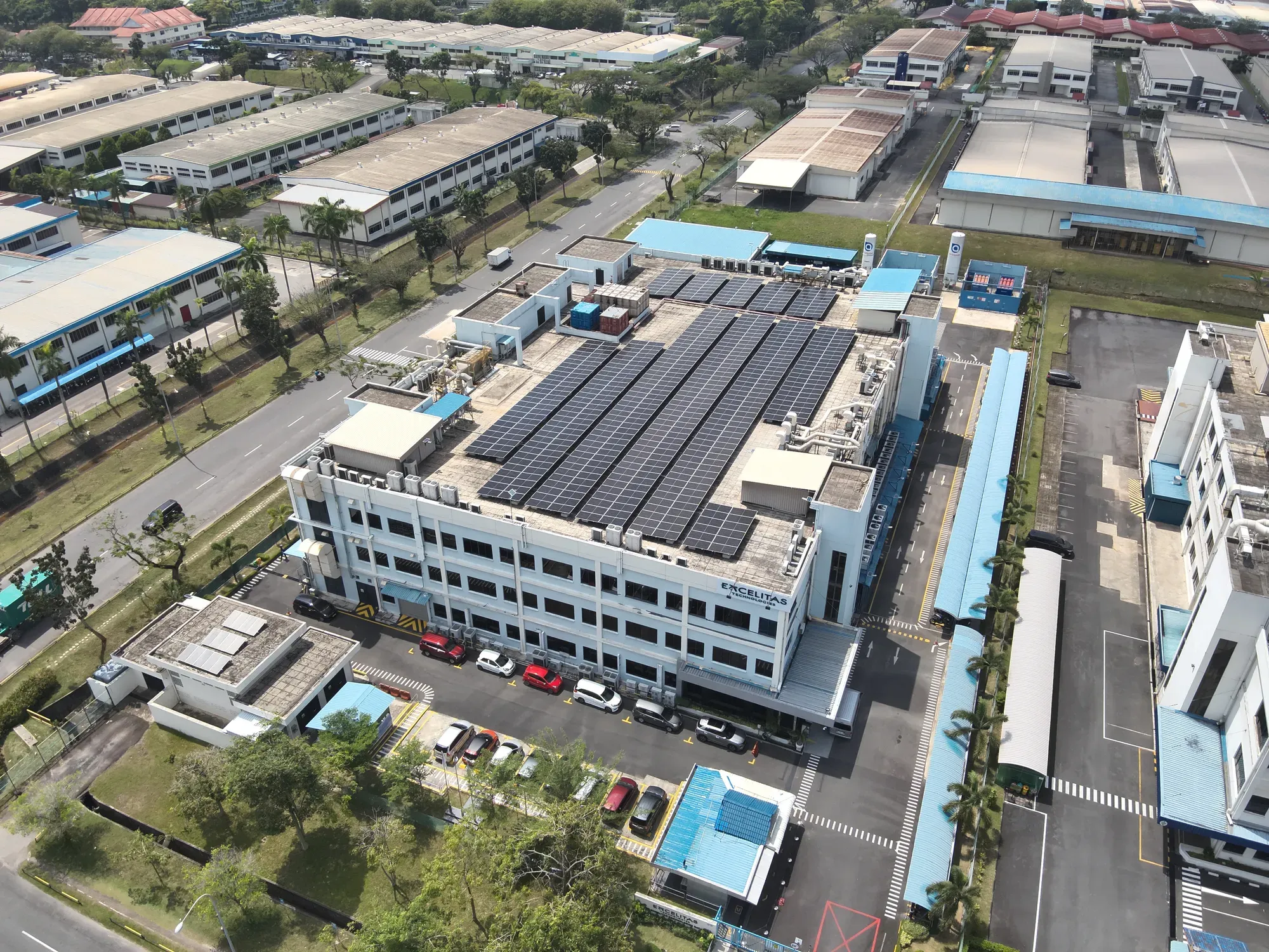 Industrial Rooftop Solar #2 — solar PV project by PT ANTS Global Sistem in Batam, Indonesia