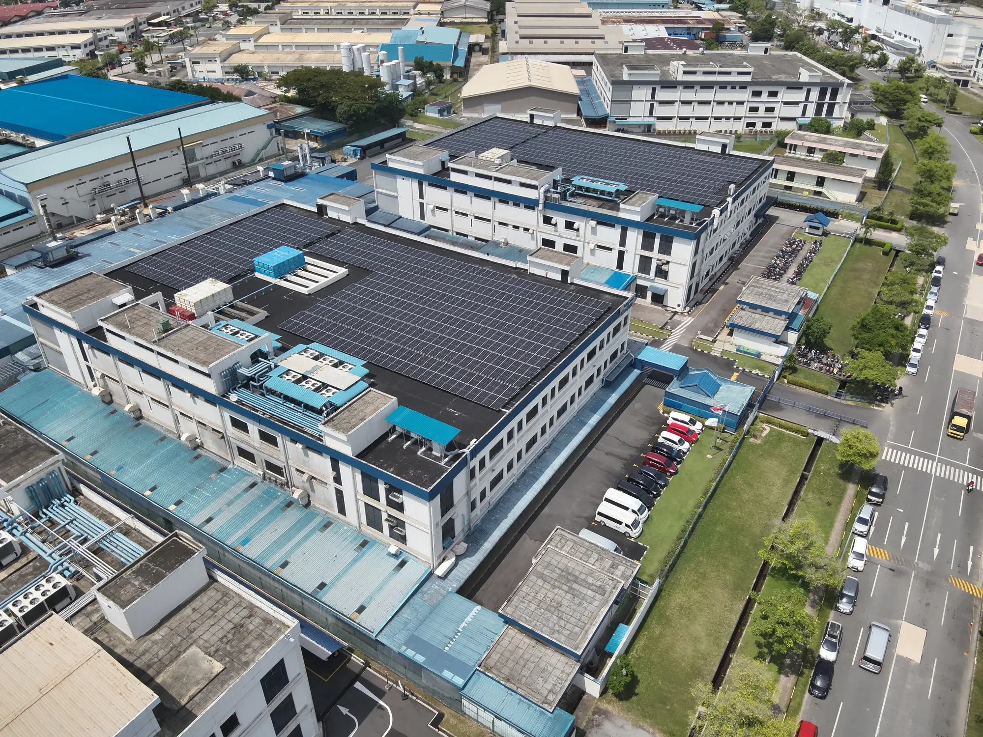 Industrial Rooftop Solar #3 — solar PV project by PT ANTS Global Sistem in Batam, Indonesia