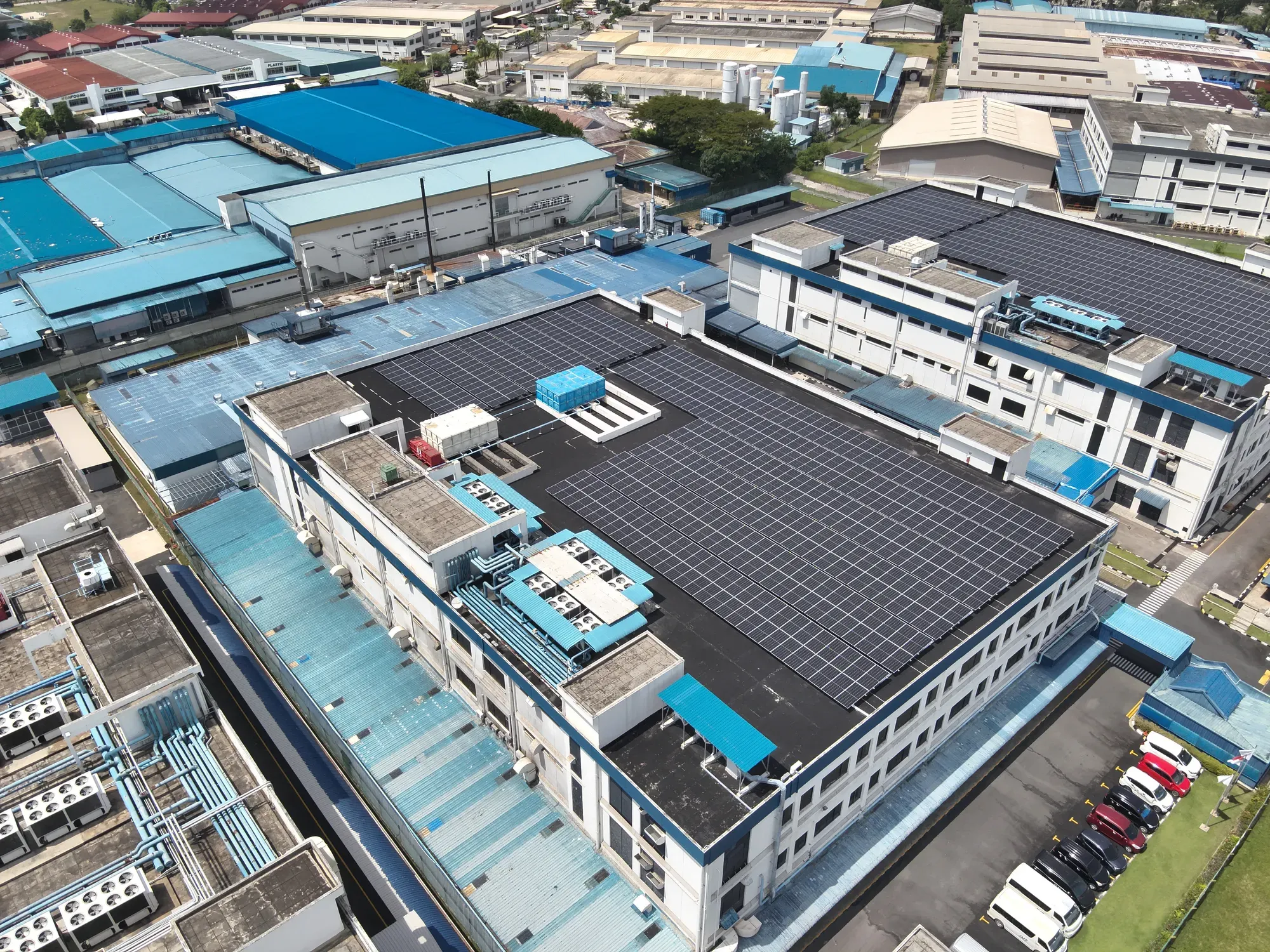 Industrial Rooftop Solar #4 — solar PV project by PT ANTS Global Sistem in Batam, Indonesia