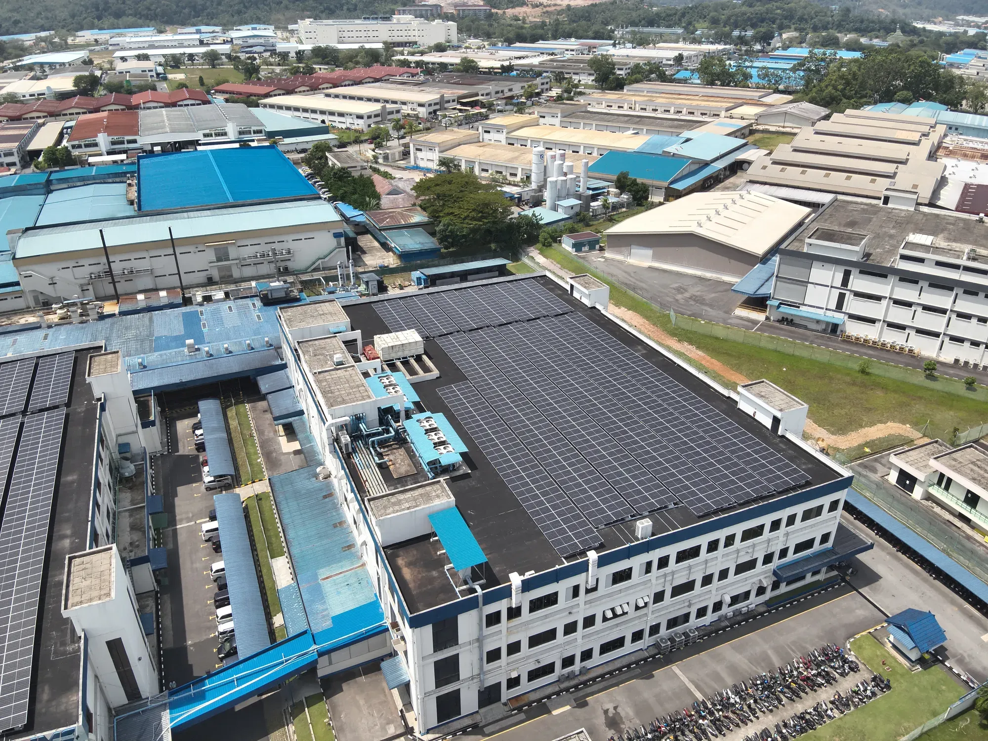 Industrial Rooftop Solar #5 — solar PV project by PT ANTS Global Sistem in Batam, Indonesia