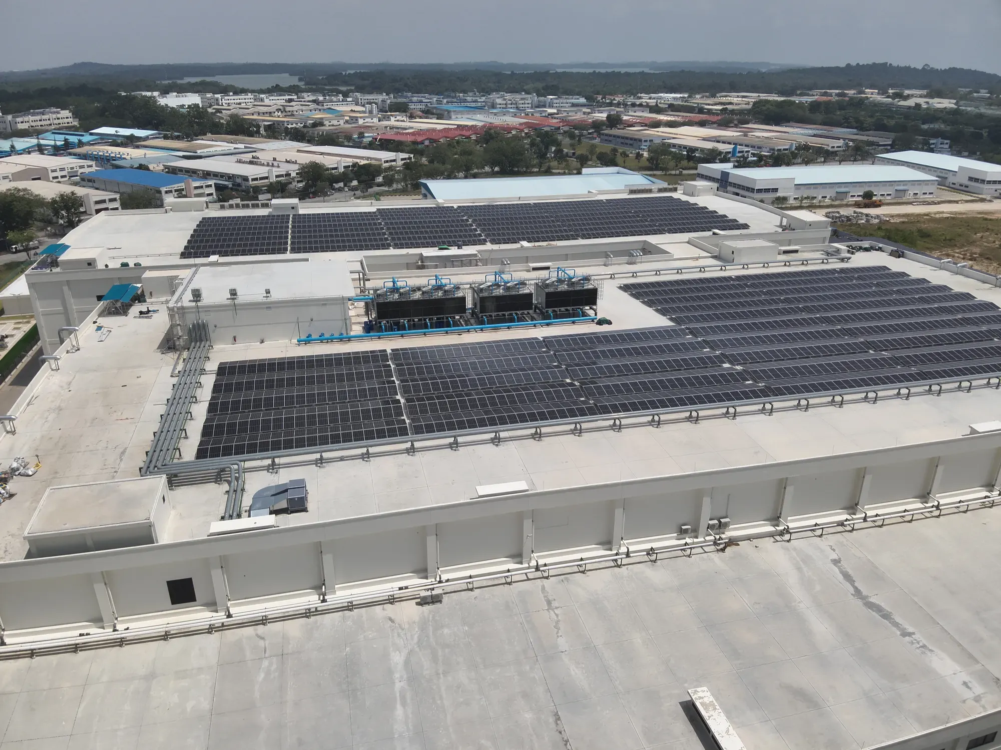 Industrial Rooftop Solar #6 — solar PV project by PT ANTS Global Sistem in Batam, Indonesia