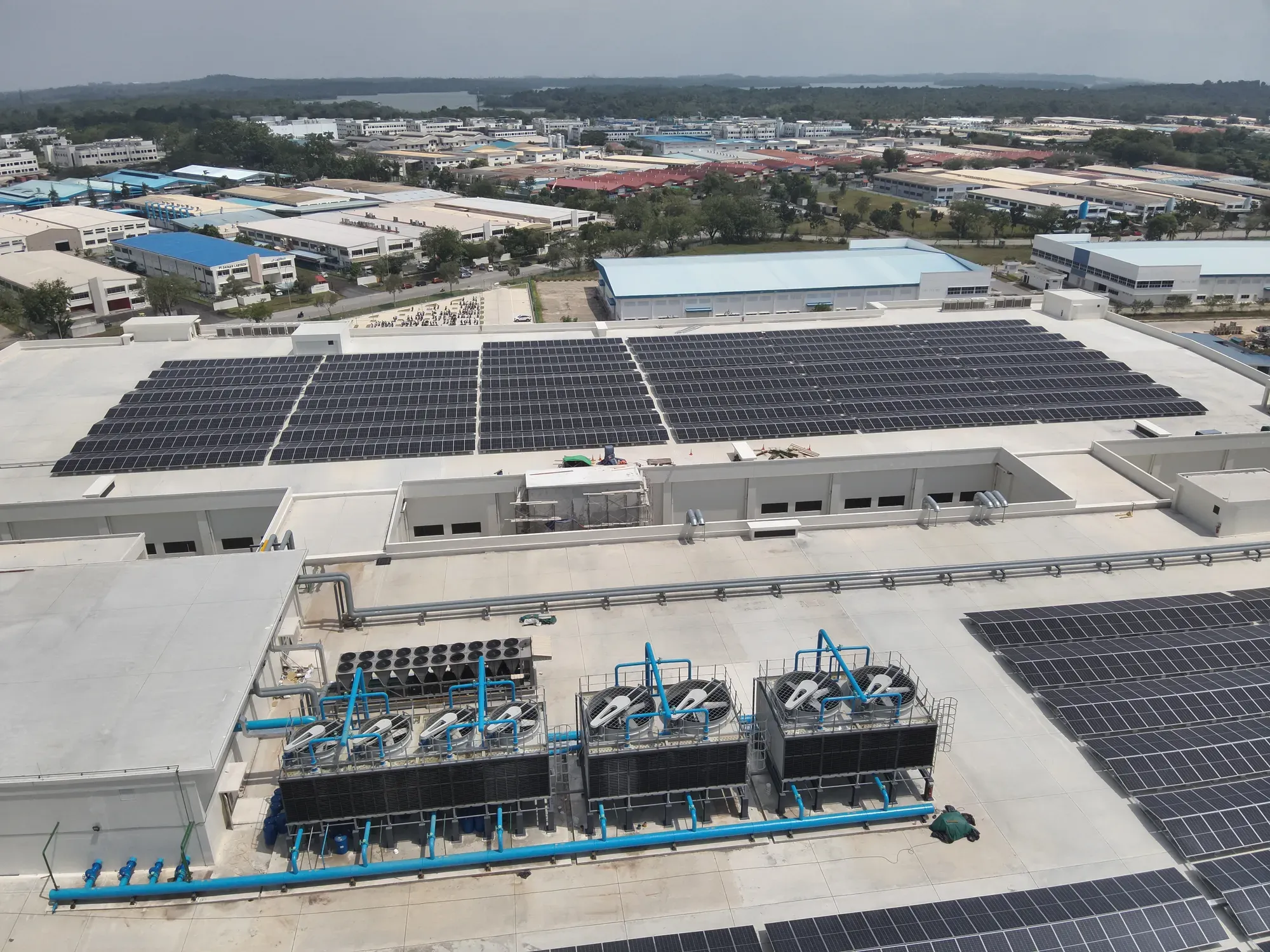 Industrial Rooftop Solar #7 — solar PV project by PT ANTS Global Sistem in Batam, Indonesia